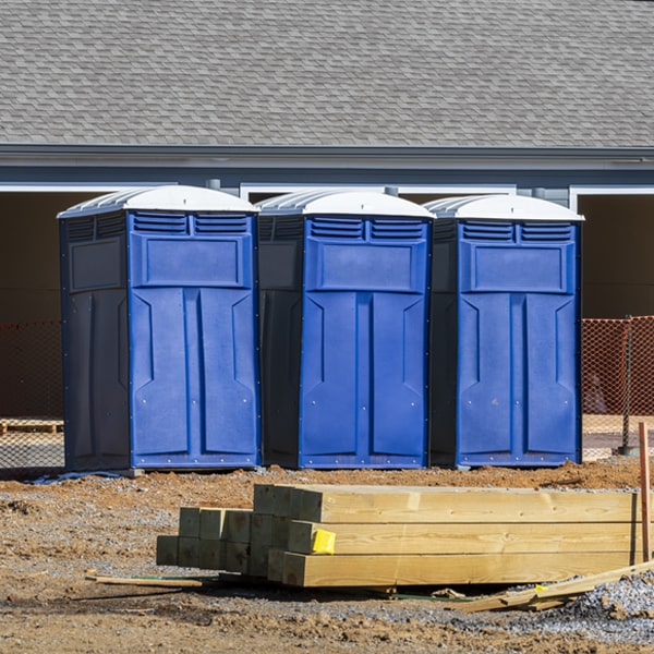 can i customize the exterior of the porta potties with my event logo or branding in Keno OR